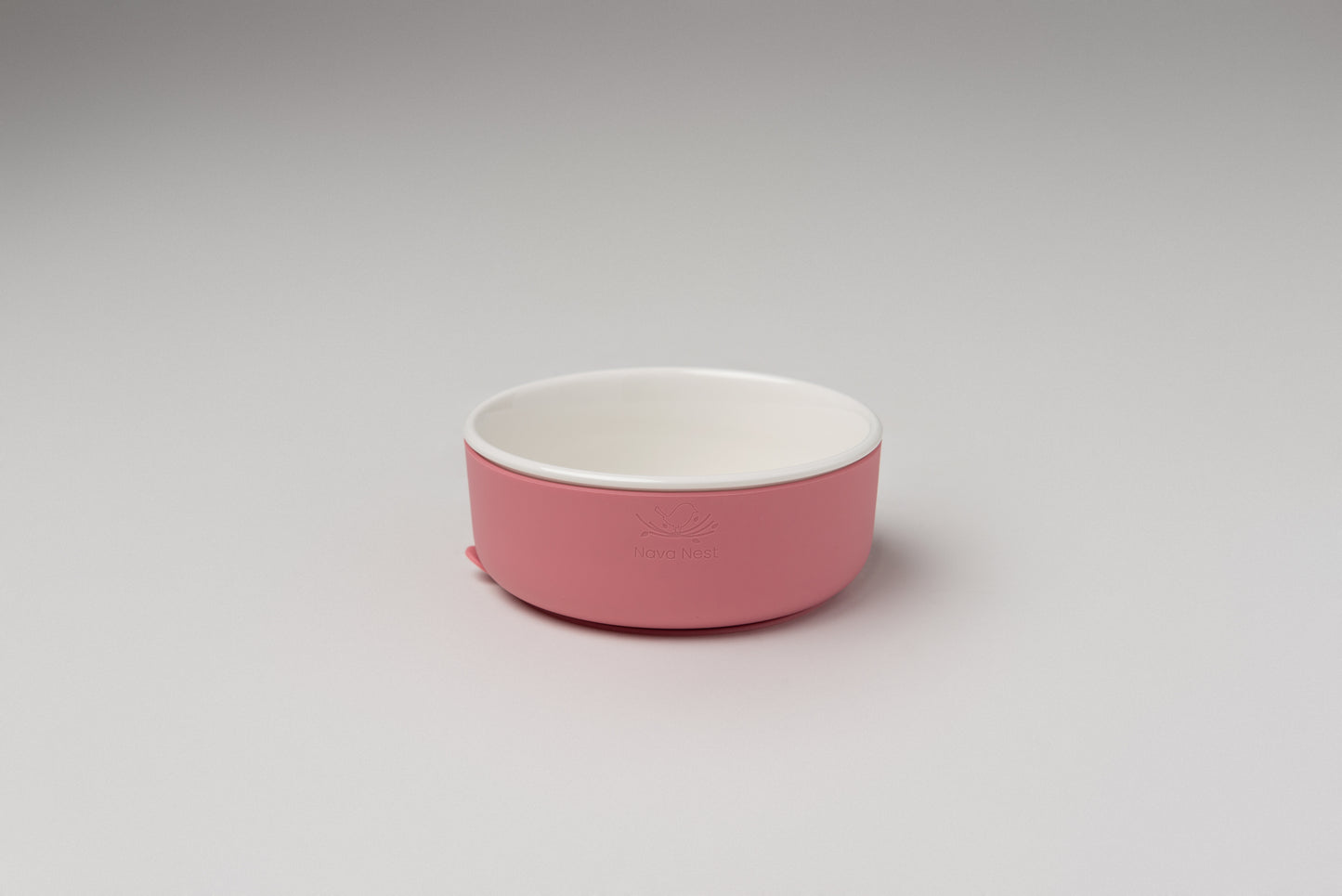 Ceramic Bowl with Silicone Suction