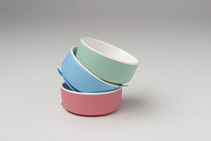 Ceramic Bowl with Silicone Suction
