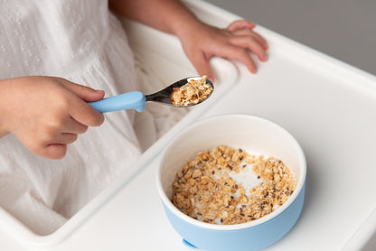 Ceramic Bowl with Silicone Suction